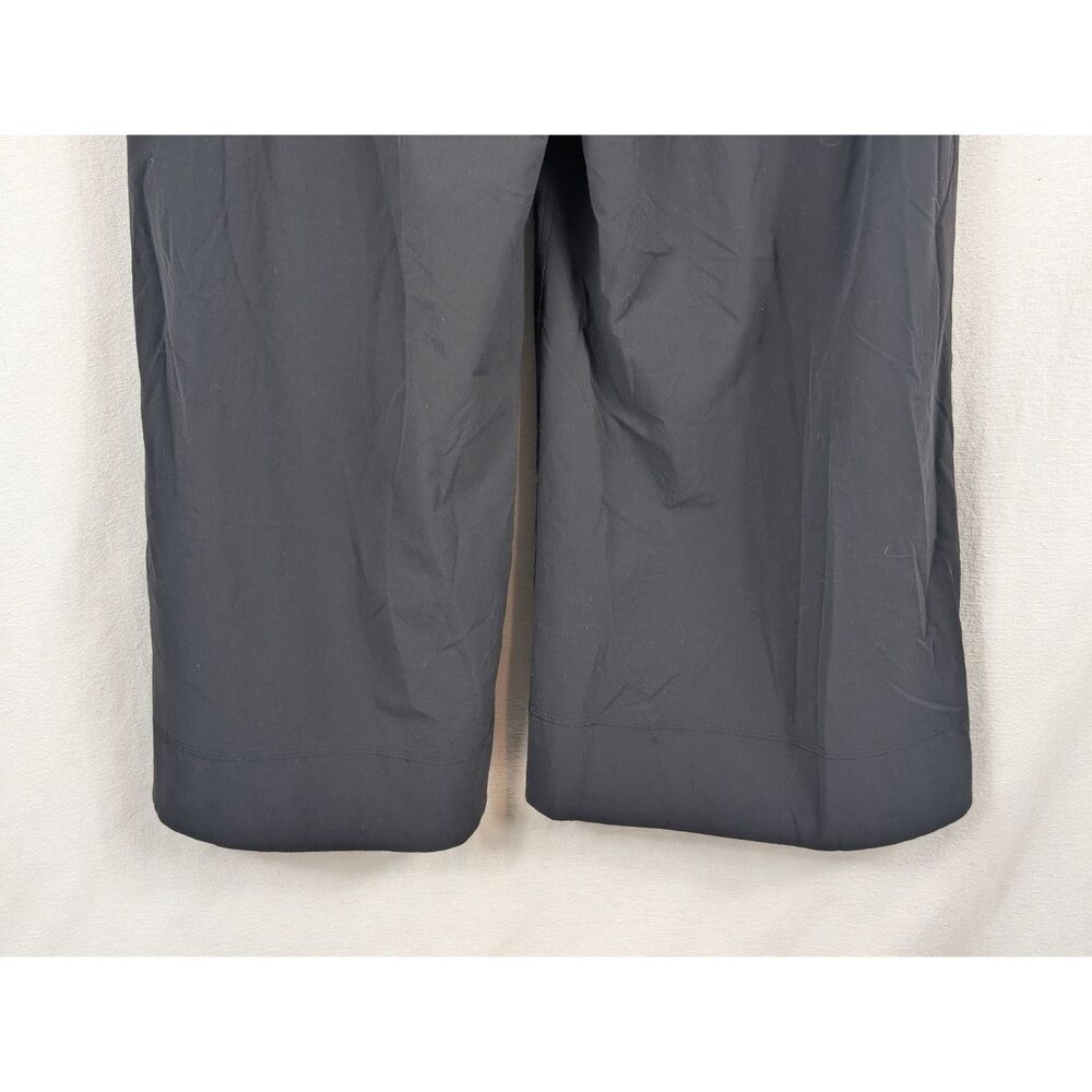 Lululemon Stretch Woven High Rise Wide Leg Cropped Pants Women's Size Medium - Picture 10 of 12